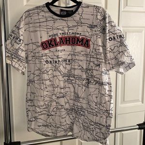 STATE OF MINE Oklahoma map t shirt